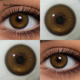 YICKYUE - 2pcs Colored Contact Lenses for Eyes Russian Girl Pro Blue Natural Gray Eye Lenses Green Lens Cosmetic Beauty Pupils