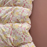 YICKYUE - Floral Bedding Sets Korean Princess Duvet Cover Set Pillowcase Twin Queen Full Size No Filling Flat/Fitted Sheet Set Home Decor