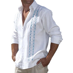 HEARUJOY - Male Shirt Men Blouse Holiday Polyester Briefs Men's Blouse Party Popular Casual Autumn Daily Four Seasons