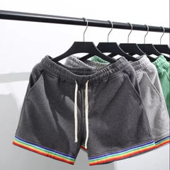 HEARUJOY - Shorts for Men Sweat Drawstring Joggers Sports Summer New in Pant 2025 Casual Xl Fashion Personalizate No Logo Man Short Pants