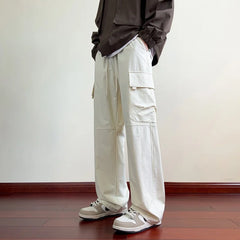 HEARUJOY - Men's Four Seasons Outdoor Fashion Trendy Mountaineering Windproof Straight Pants Comfortable Breathable Sports Pants
