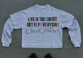 Hearujoy American New Vintage Flash Diamond Long Sleeves Y2K Gothic Letter Pattern T-shirt Men High Street Hip Hop Punk Loose Streetwear