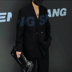 HEARUJOY - Mens Jacket Temperament Casual Suit Jacket Autumn Fashion All-Match Elegant Business Commuting Long-Sleeved Top Men'S Clothing