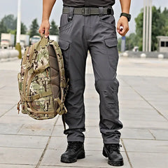 HEARUJOY - Safari Style Men new y2k Camouflage Full pants Spring Summer Quick Dry Outdoor Train Streetwear Male Sports Wide Cargo Trousers