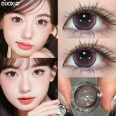 YICKYUE - 1 Pair New Arrival Contact Lenses Colored Contact Lenses Pink Lenses 1Year Fashion Lens Party Cute Eye Lens Fast Shipping