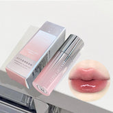 YICKYUE - Crystal Jelly Mirror Surface Lip Oil Plumping Colorfast Makeup Lasting Anti Stick Cup Sexy Moisturizing with Lips Gloss Cosmetic