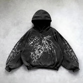 Hearujoy Harajuku y2k tops oversized goth new goth streetwear sweatshirt hoodie 2024 gesan print hoodies women couples gothic clothes