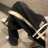 HEARUJOY - Corduroy Pants Men Spring and Summer Loose Straight Wide-leg Sports Pants 2025 New Trendy Men Casual Trousers Thin Section