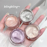 YICKYUE - Waterproof Sparkling Jelly Gel Eye Shadow Quick Drying Pearlescent Shimmer Glitter Highlighter Lying Silkworm Pear Eyeshadow