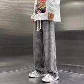 HEARUJOY - Tie-dye Men's Sweatpants Deals Elegant Trend Comfortable New in Casual Y2k Cool Clearance Sale Draped Trousers Male Sports Pants