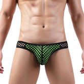 Hearujoy Man's Underwear Ropa Interior Hombre Men's Underpants Perspective Gay Sexy calzoncillos hombre big mesh slip hombre briefs men
