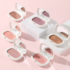 YICKYUE - Mud Blusher Contour Matte Natural Cheek Tint Purple Taro Low Saturation Waterproof Soft Contouring Cream Cosmetics