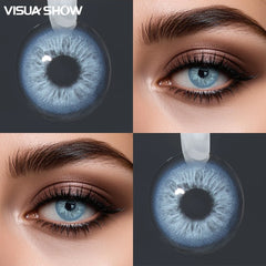 YICKYUE - 14.20mm Soft Natural Colored Contact Lenses, for Women's Daily Makeup, Campus, Office, Commute, Dating & Casual Outing