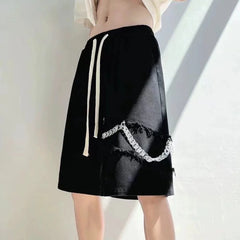 HEARUJOY - Summer Casual Wear Fringed Patchwork Pants Casual Wear Summer Outfits 2XL Perfect For Daily Wear Regular Length