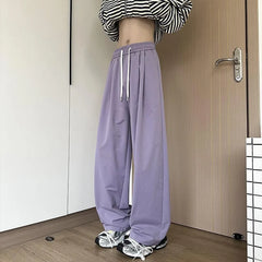 HEARUJOY - Wide leg pants men Casual Hiking Pants Unisex Camping Trekking Climbing Rain Pants Outdoor Sports Mountain Women Men Trousers