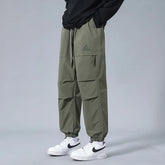Hearujoy 2024 New Men's Harlan Pants Straight Loose Neutral Sweatpants Casual Breathable Cargo Paratrooper Pant Street Outdoor Trousers