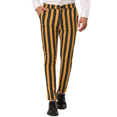 HEARUJOY - Men'S Wide Loose Casual Pants Male Business Suit Trousers Striped Large Size Men Trousers Pantalon Homme VêTement Homme