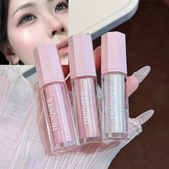 YICKYUE - 3 Colors High Glossy Contour Liquid Blush Bronzers Highlighters Transparent Contours Three Dimensional Shimmering Skin Cosmetics