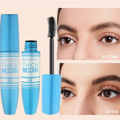 YICKYUE - Waterproof 4D Lash Volumizing Mascara Long-Lasting 24-Hour Smudge-Proof Mascara for Thickened Lengthened Curling Eyelashes