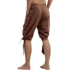 HEARUJOY - Elastic Waist Plus Size Underwear Sexy Swimming Trunk Men'S Shorts Costume Trousers Medieval Retro Pants Shorts Hommes шорти