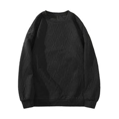 HEARUJOY - American Style Men's Crew Neck Sweatshirt Basic Pullover Harajuku Sweatshirt Long Sleeve T-shirt Fashion Men's Clothing 5XL
