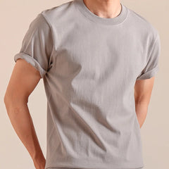 HEARUJOY - Summer Top Lightweight Short Sleeved T-shirt For Men's Casual Pure Cotton Half Men Tshirt Social Club Outfits Tee Shirt Homme