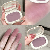 YICKYUE - Mud Blusher Contour Matte Natural Cheek Tint Purple Taro Low Saturation Waterproof Soft Contouring Cream Cosmetics