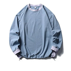 HEARUJOY - Mountain Outdoor Color-Block Quick-Dry Tee Men's & Women's Moisture-Wicking UV Protection Long Sleeve Shirt for Hiking & Sports