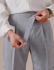 HEARUJOY - Italian Style Naples Non-Iron Shorts Men's Summer Thin Breathable Retro Casual Five-Point Dress Pants Short Hombre Men Clothing