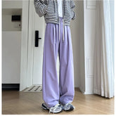 HEARUJOY - Wide leg pants men Casual Hiking Pants Unisex Camping Trekking Climbing Rain Pants Outdoor Sports Mountain Women Men Trousers
