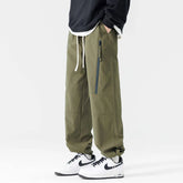 HEARUJOY - Men's Functional Waterproof Assault Pants 2025 New Outdoor Paratrooper Pants Tooling Straight Pants Man Drawstring Trousers