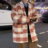 HEARUJOY - Korean Version Loose Fit Edgy Jacket for Men Seasonal High Fashion Streetwear with Japanese Hong Kong Elements