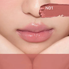 YICKYUE - Double Headed Lip Liner Pen with Brush Nude Lipstick Lip Outline Contour Sexy Red Pigments Waterproof Long Lasting Makeup