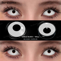 YICKYUE - Cosplay Contact Lenses for Eyes 1Pair Cosmetic Colored Pupils Anime Lenses Hallowen Contacts Women Makeup New Arrive