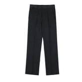 Hearujoy Summer Male Casual Pants Pockets Ice Silk Slim Straight Leg Loose Menwear Solid Color Men's Bottom Simple 9C6575