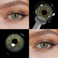 YICKYUE - Cleopatra Colored Contact Lenses Yearly Use Natural Brown Soft Lens Daily Dating Party Eye Beauty Makeup For Women