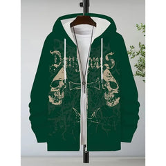 HEARUJOY - New Trendy Men Hoodie With Stylish Print Fashionable Pullover For Teen Boys Casual Comfortable Streetwear Youth Top