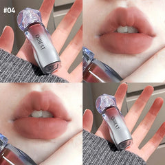 YICKYUE - Matte Velvet Liquid Lipstick Natural Long-Lasting Highly Pigmented Lip Mud Portable Finish Universal Lip Gloss Makeup