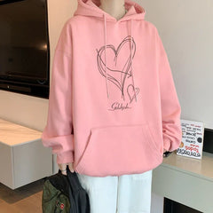 Hearujoy 2024 New American 12 Color Hooded Sweatshirt Spring Men's Wind Couple Sweatshirt Loose Large Size 5XL Casual Clothing