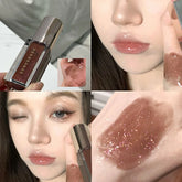 YICKYUE - Starlight Radiant Lip Gloss Pearlescent Fine Shimmer Long-Lasting Moisturizing Non-Fading Non-Sticky Clear Watery Lip Glaze