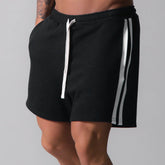 HEARUJOY - Sweatpants Men's Shorts Fitness Chic Summer Running Training Patchwork Breathable Stretch Casual Pants