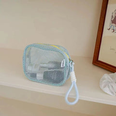 YICKYUE - Female Cosmetic Bag Canvas Wash Toiletry Bag Purse Large Women Travel Makeup Storage Case Organizer for Cosmetics Phone