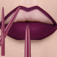 YICKYUE - 1PC Matte Brown Lip Liner Pencil Long Lasting and Waterproof Red Lip Contour Matte Lipstick Fill Pen Lips Makeup 12 Colors