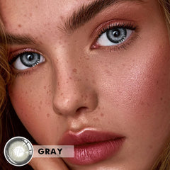 YICKYUE - NEW Colored Contact Lenses Natual Pupils Gray Contacts Lenses Green Pupils Women Makeup Blue Pupils Cosmetic Black Lenses