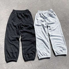 Hearujoy Fashion casual loose wide leg pants women Y2k pants Korean version of streetwear Goth Harajuku couple retro baggy sweatpants