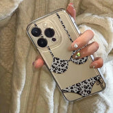 YICKYUE - Sexy Bikini Underpants Clear Phone Case For iPhone 16 15 13 14 12 11 Pro Max 13 Mini SE 7 8 14 Plus Soft TPU Covers Shell Fundas
