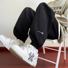 HEARUJOY - Men's New Fashionable Versatile Sports Leisure Straight Leg Pants Outdoor High-quality Sports Trend Comfortable Breathable Pants