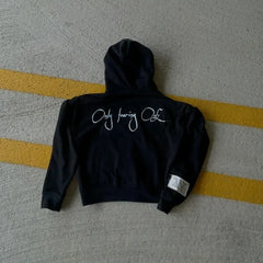 Hearujoy American vintage letter embroidery hoodie women Y2k new zipper hoodie Harajuku hip hop fashion casual oversized sweatshirt