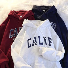 HEARUJOY - Urban Street Style Hoodie Matching Set Unisex Couple Sweatshirt Hip Hop Fashion Winter Fall Pullover For Men Women Trendy Loose