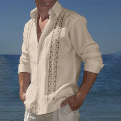 HEARUJOY - Male Shirt Men Blouse Holiday Polyester Briefs Men's Blouse Party Popular Casual Autumn Daily Four Seasons